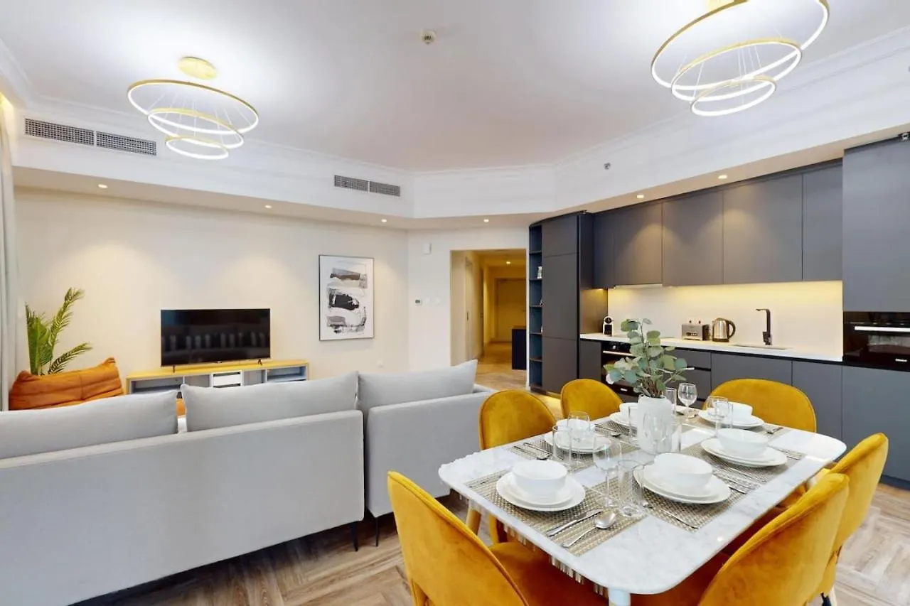 Apartamento Torch Tower - Glamorous Two Bedroom Dubai