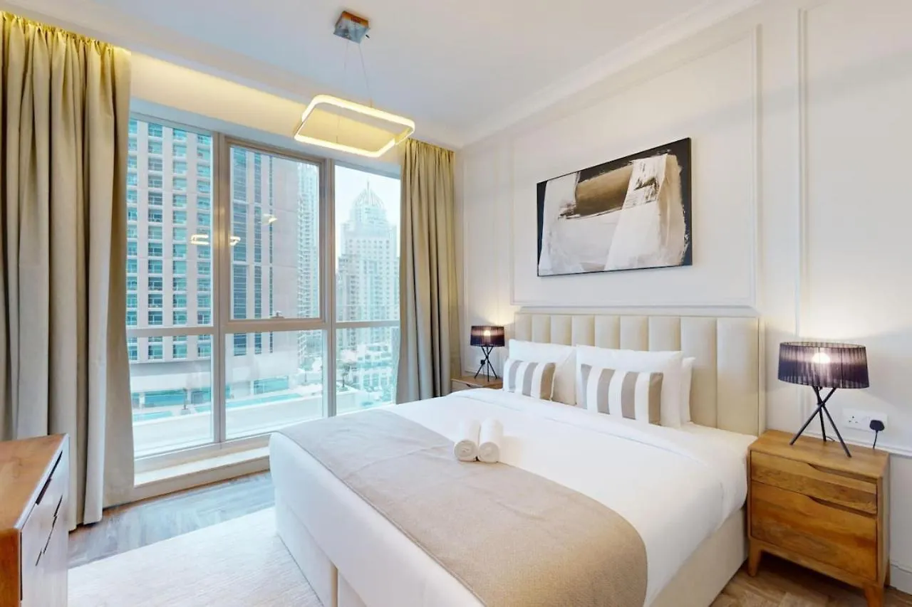 Torch Tower - Glamorous Two Bedroom Dubai Apartamento